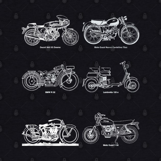 Vintage Motorbikes by NTFGP